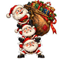 Creepy Christmas Clipart Bundle – 29 Watercolor PNGs for Sublimation