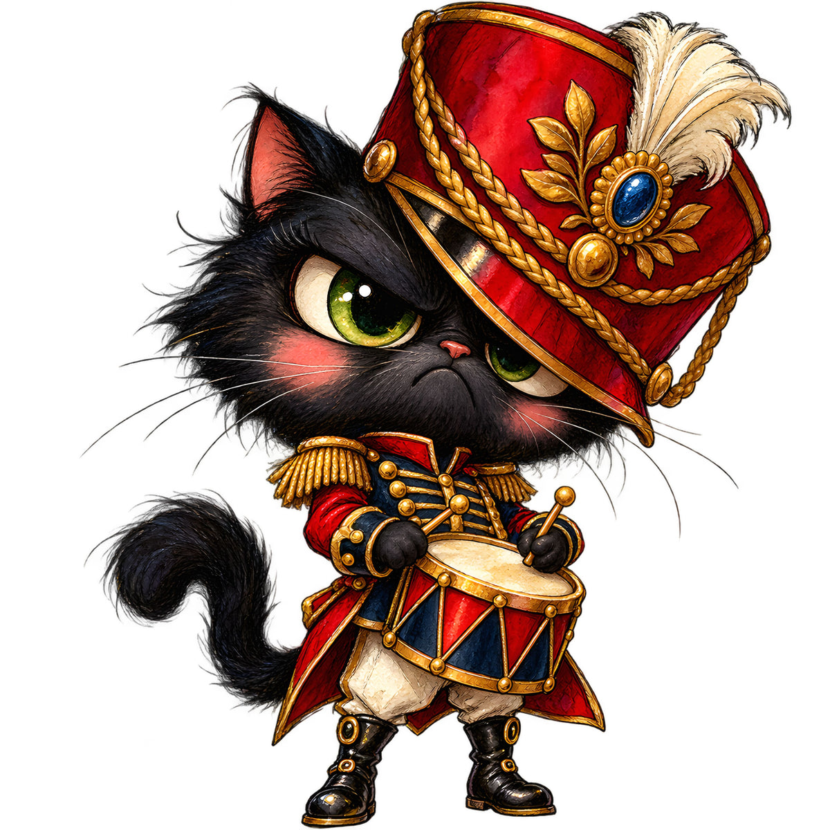 Christmas Cat Clipart Bundle – 24 Cute Kitten PNGs for Holiday Crafts