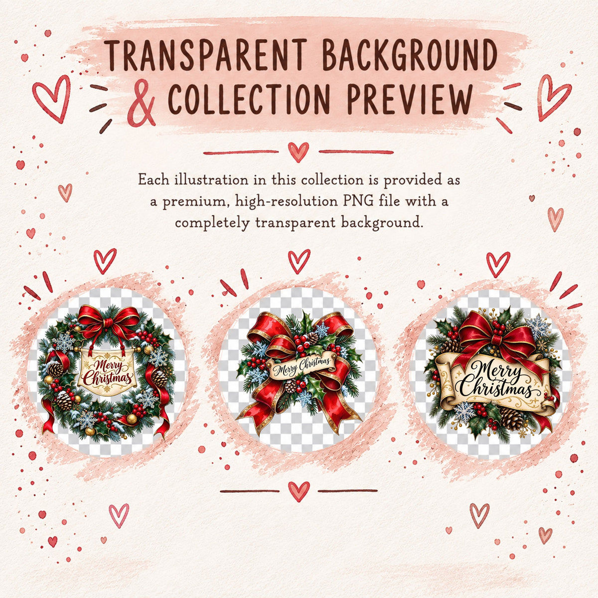 Christmas Character Clipart Bundle – 27 Whimsical Holiday PNGs